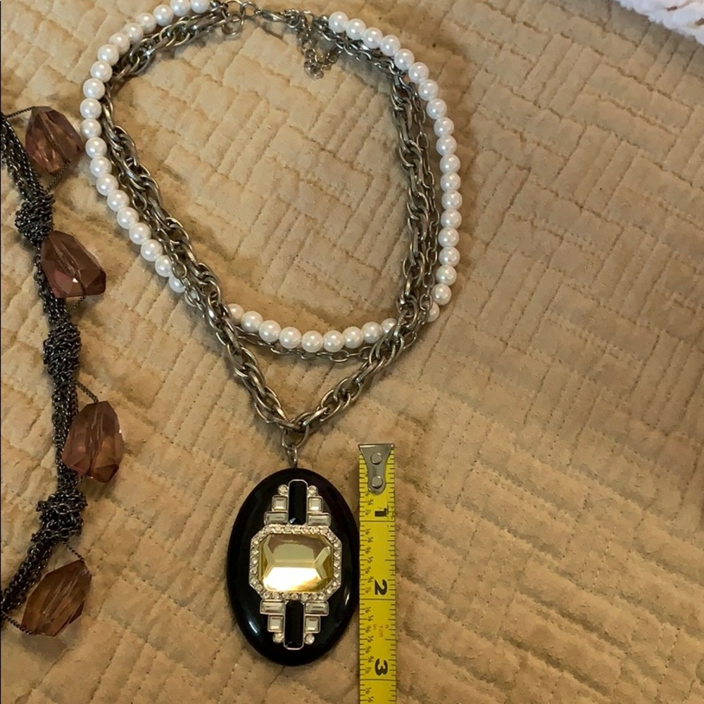 Two Art Deco necklaces - Picture 2 of 3